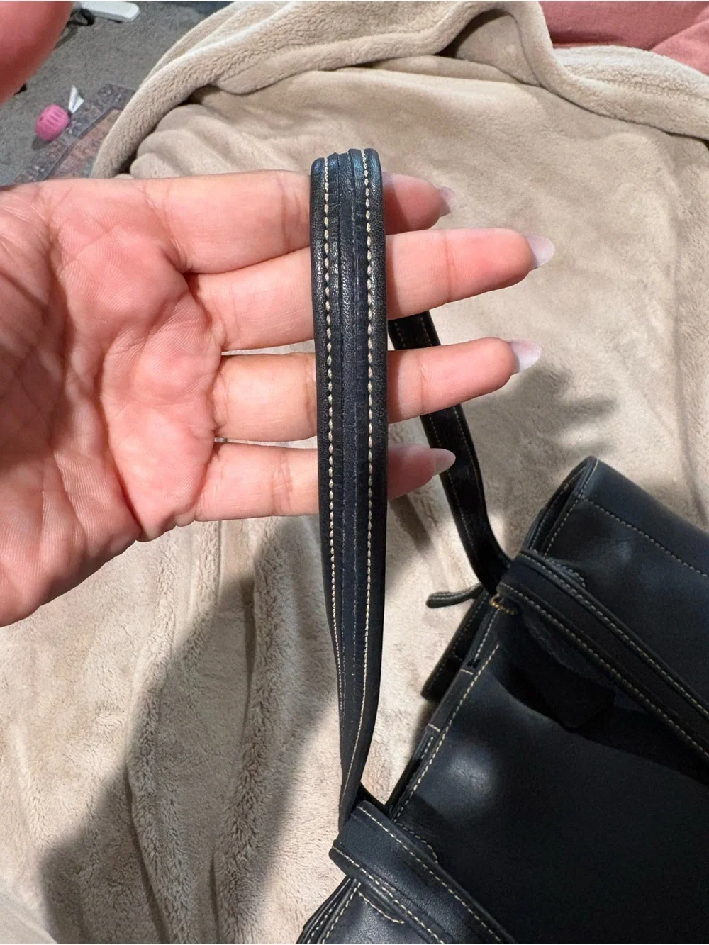 Coach vintage navy